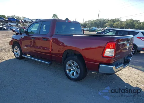 2023 Ram 1500 Big Horn 4X2 6'4 Box из США, поврежденный, VIN 1C6RREBG9PN604624